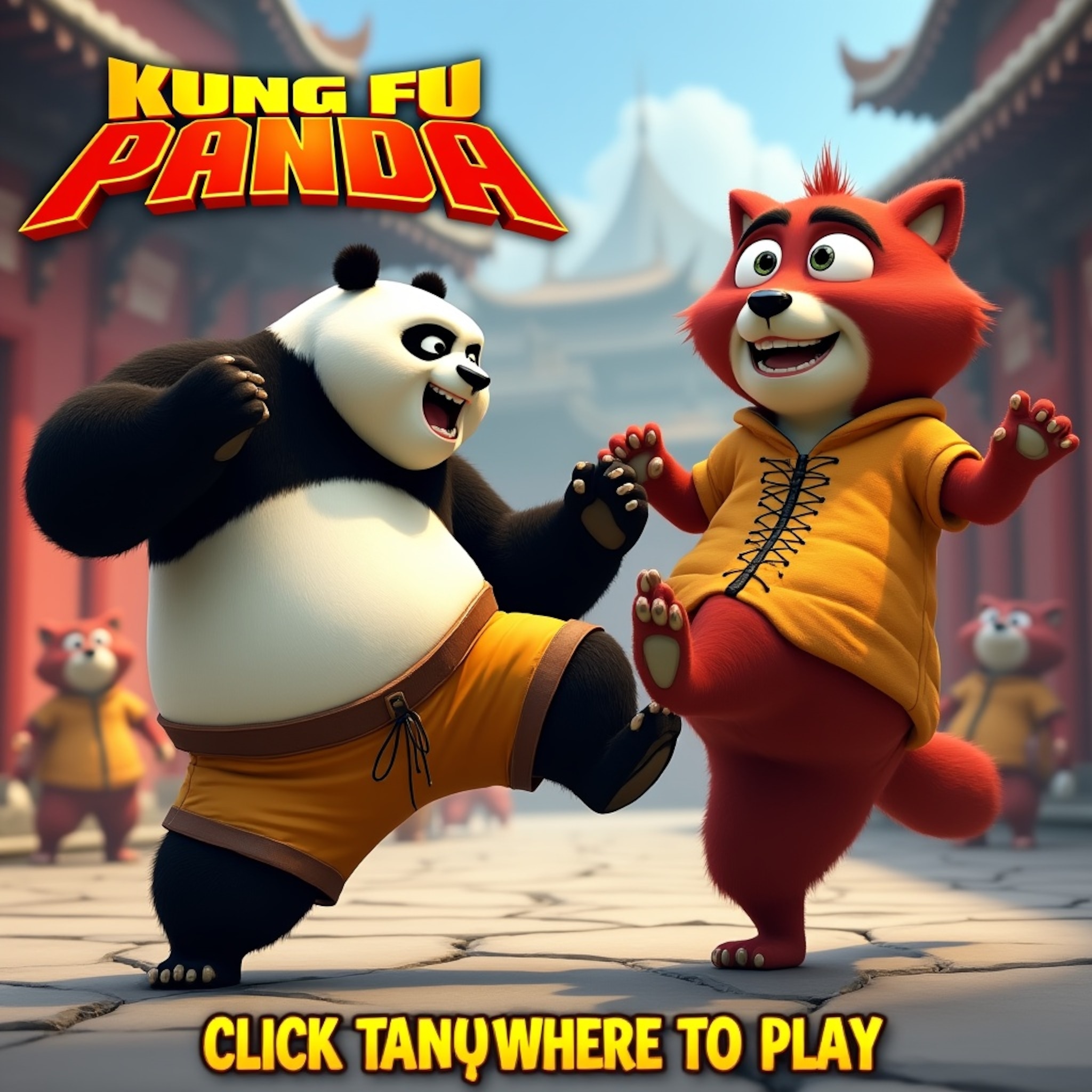 Kung Fu Panda - Paw'Some Panda